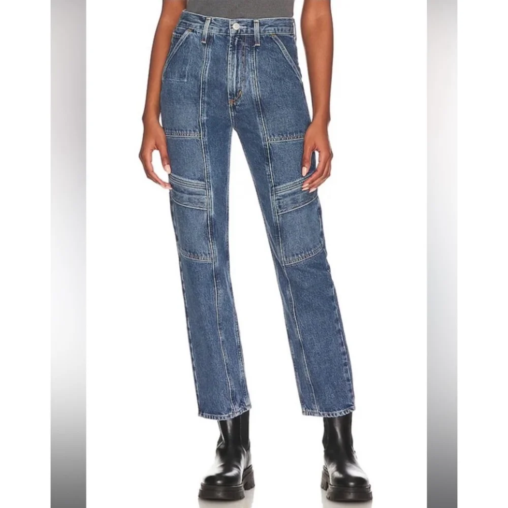 AGOLDE Cooper Cargo in Regulation Jeans Women's Size 26 - Picture 3 of 16